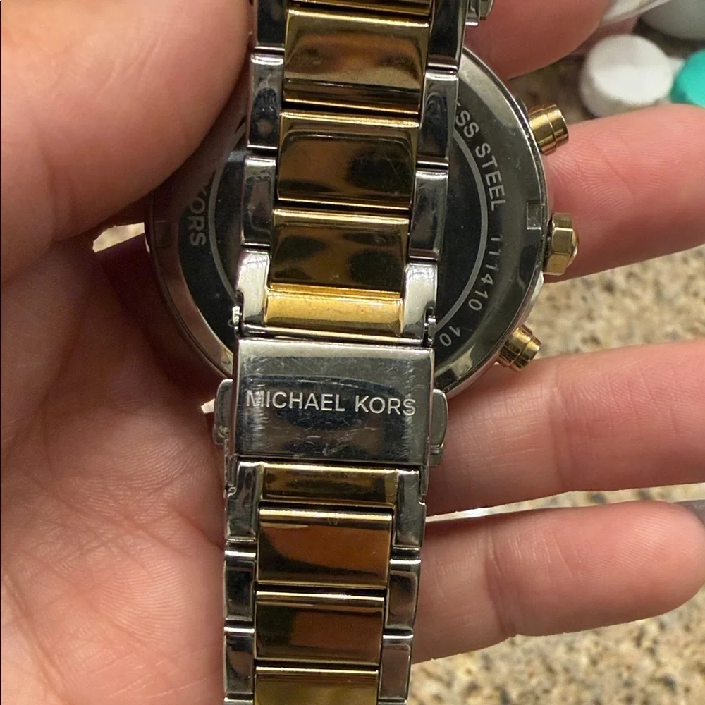 Michael Kors Two-Tone Crystal Women's Watch